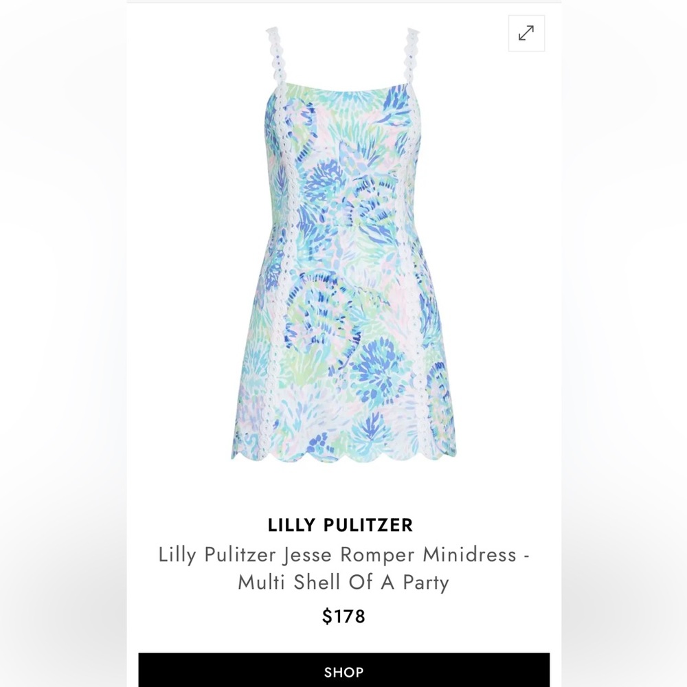 Lilly Pulitzer Summer Dress Size 2